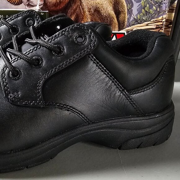 Rocky Men's Oxford Work Shoe Slip Stop Plain Toe 2034 Size 7 EW - Picture 4 of 9